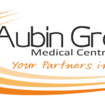AUBIN GROVE logo curves